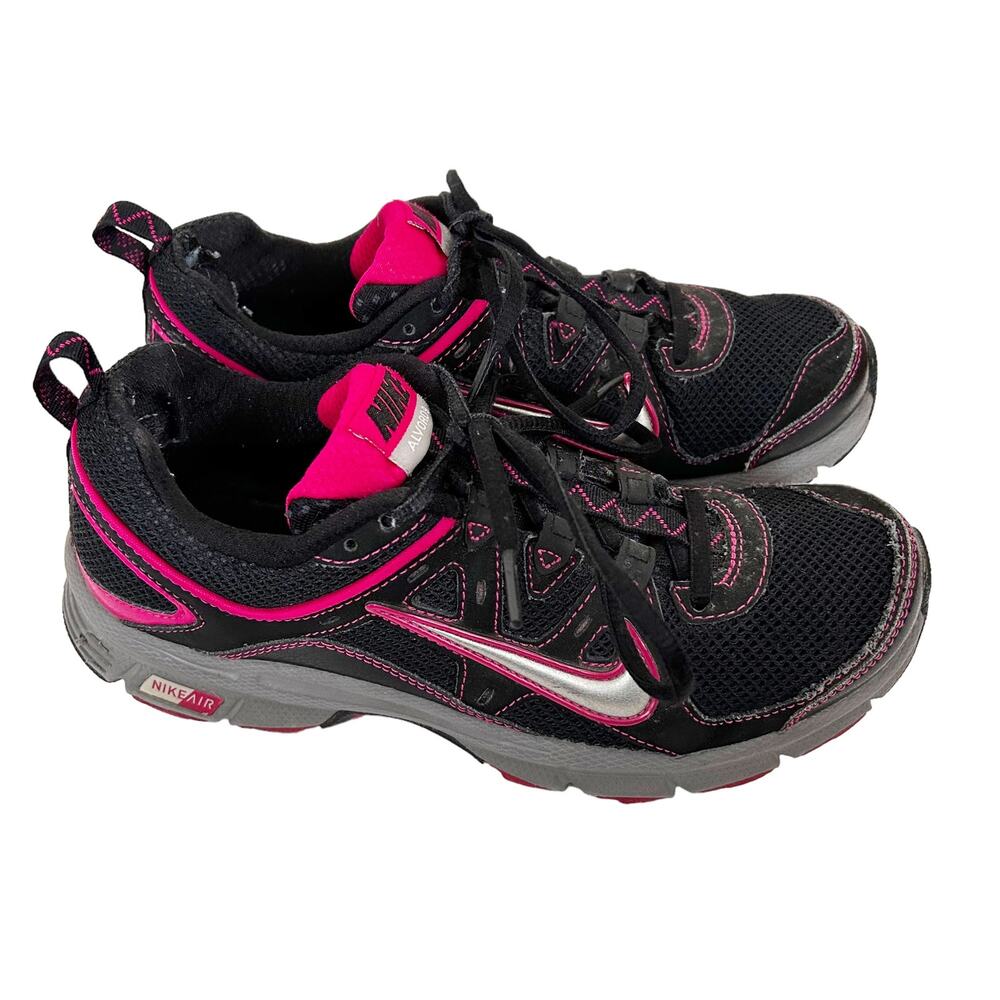 Nike Alvord Black Pink Trail Running Training Sneakers Sz 8